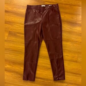 Sofia Vegara faux leather leggings